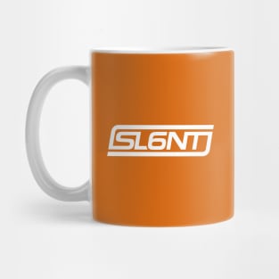 Slant 6 Icon (White + Orange) Mug